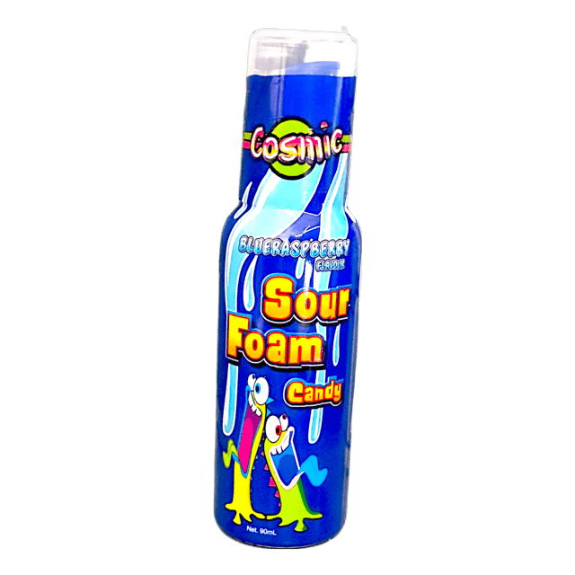 Cosmic Sour Foam Candy Blue Raspberry 90Ml 