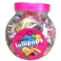 Lolliland Lollipops Jar 10g (45 Piece)
