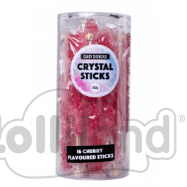 Lolliland Crystal Sticks Hot Pink 16 Sticks