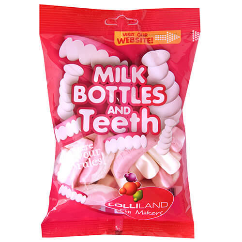 Lolliland Milk Bottle Teeth 140g