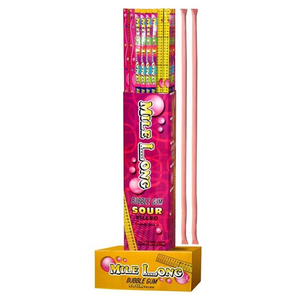 Mile Long Red Bubble Gum 85g
