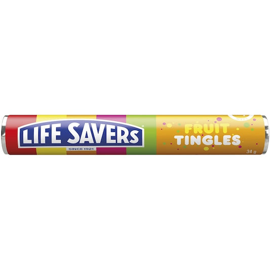 LifeSaver Fruit Tingles 34g (36 Pieces)