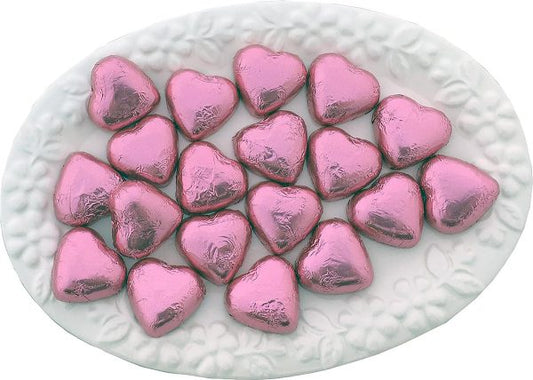 Pink Choc Hearts Bag 1kg