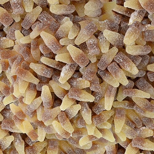 Sour Cola Bottles 1kg (100 Piece)