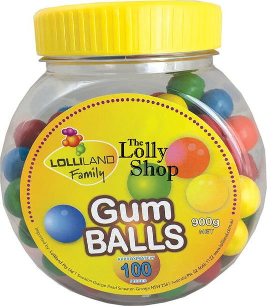 Large Gumballs Jar 900g (100 Piece)