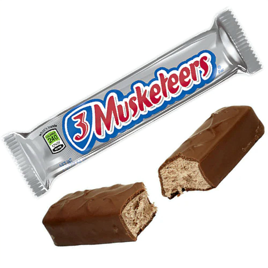 3 Musketeers Chocolate Bar 54g (36 Pack)