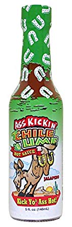 Ass Kickin' Chile Lime Hot Sauce 148Ml
