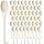 Wooden Table Spoons (50 Pieces)