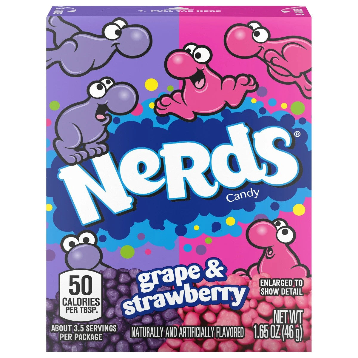 Nerds Grape Straw 46g (36 Pieces)