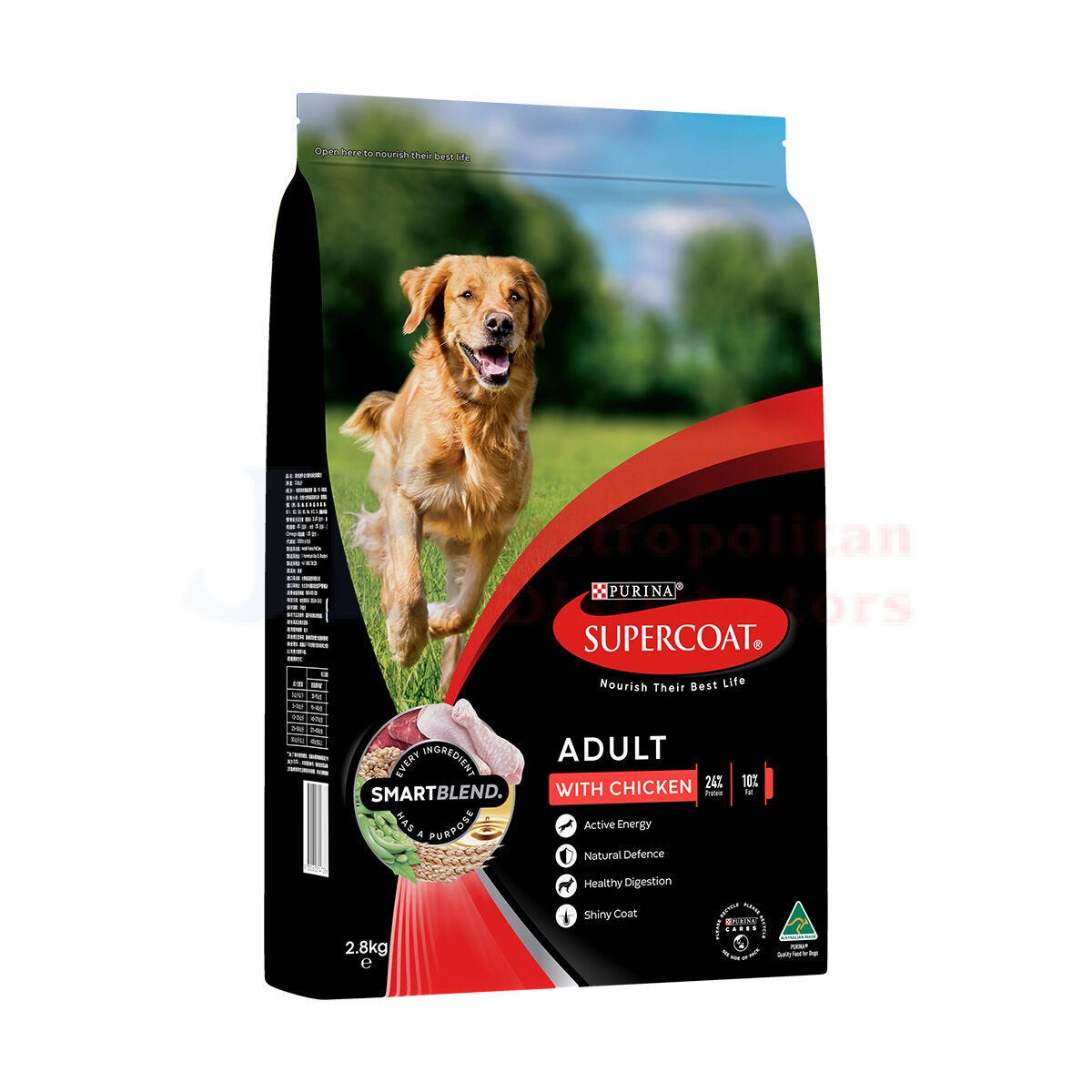 Supercoat Adult Chicken 2.8kg