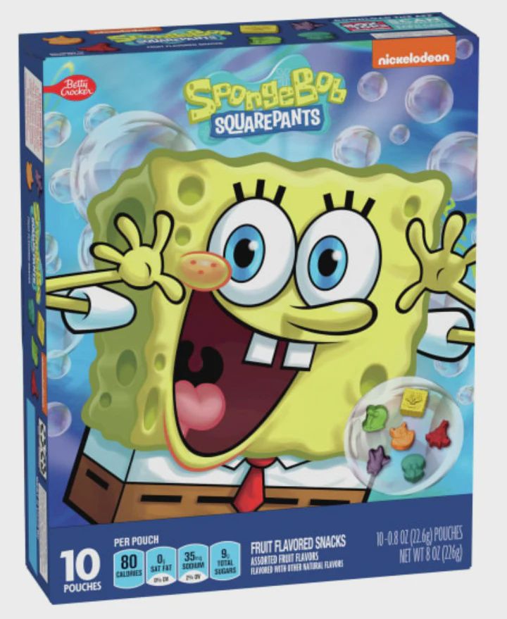 Sponge Bob Fruit Snack 227g