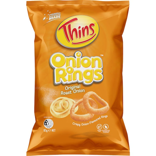 Thins Onion Ring Original Roast Onion 85g
