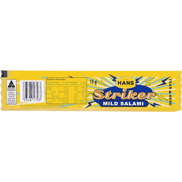 Hans Salami Sticks 15g