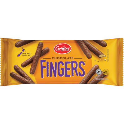 Griffin Choc Fingers 180g