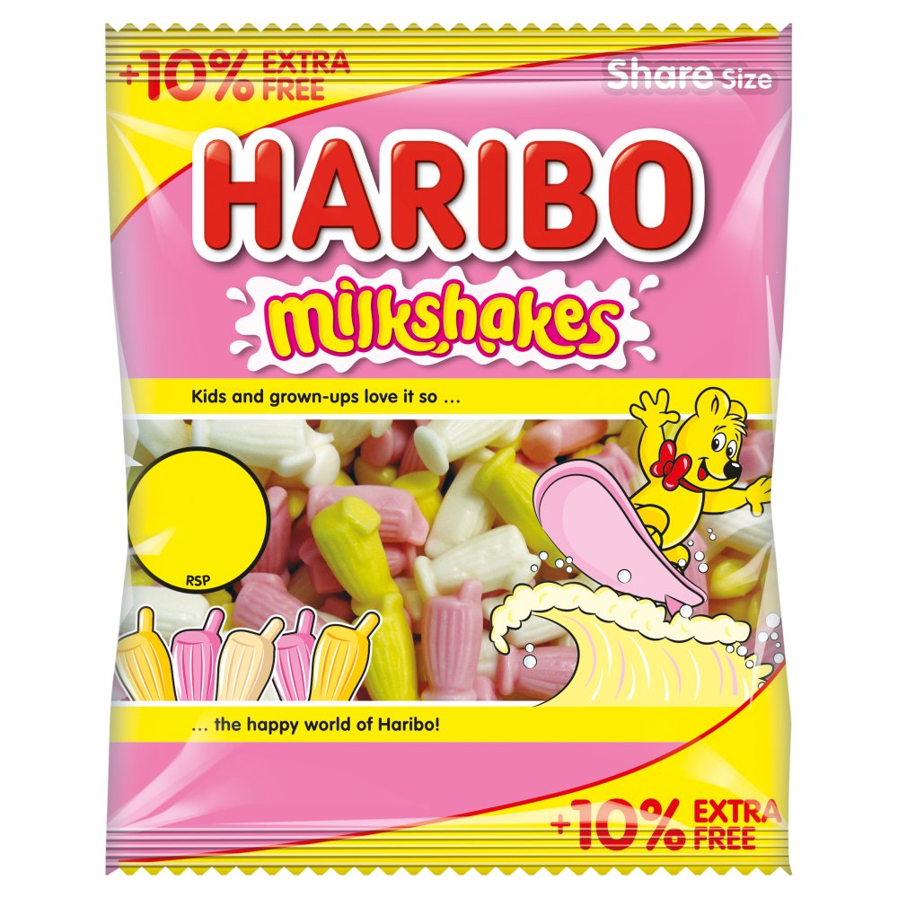 Haribo Milkshakes Bag 154g
