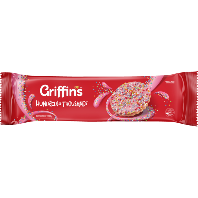 Griffin Cookie Bear 100s & 1000s 200g