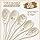 Wooden Table Spoons (50 Pieces)
