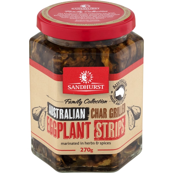 Sandhurst Char Grilled Eggplant 270g