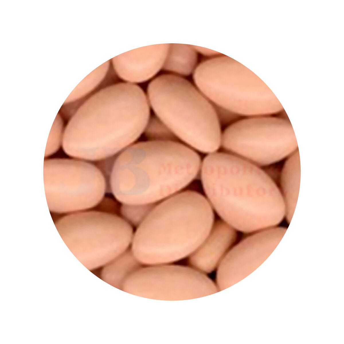 Sugar Coated Apricot Almonds 1kg (180 Piece)