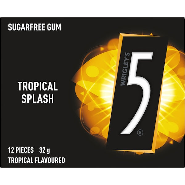 5 Gum Tropical Splash 32g 