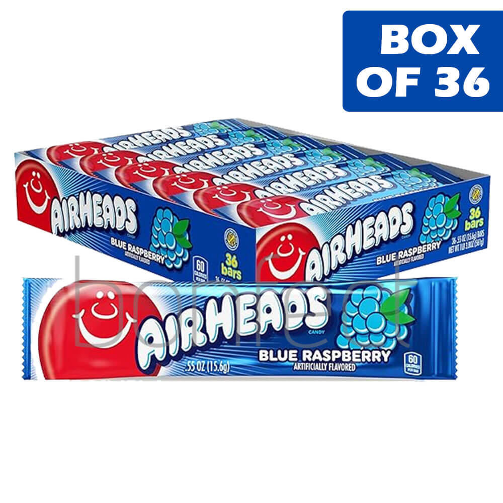 Airhead Bar Blue Raspberry 15g (36 Pack)