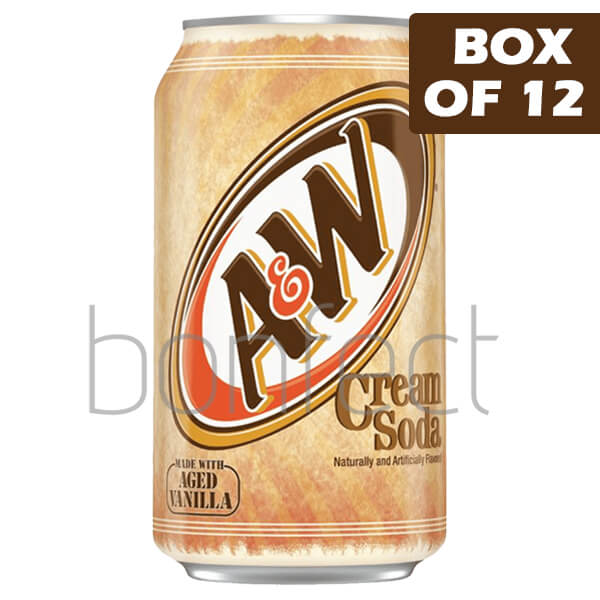 A&W Cream Soda 355ml