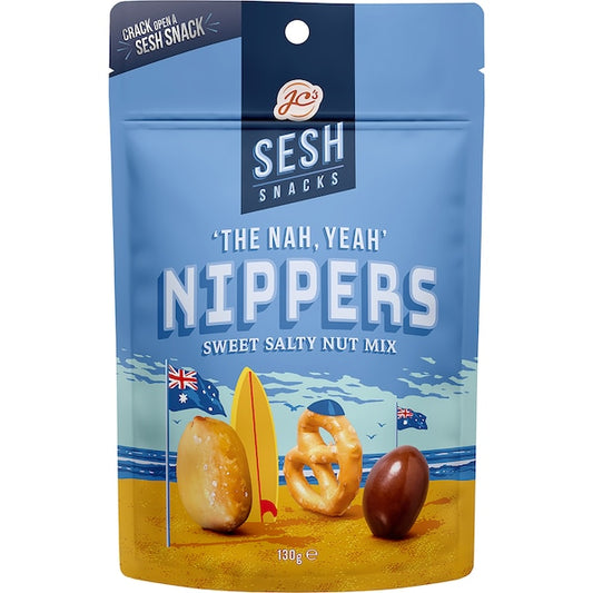 Sesh Snack Nippers Sweet Salty Nut Mix 130g