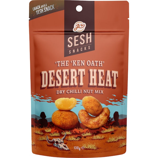 Sesh Snack Desert Heat Dry Chilli Nut Mix 130g