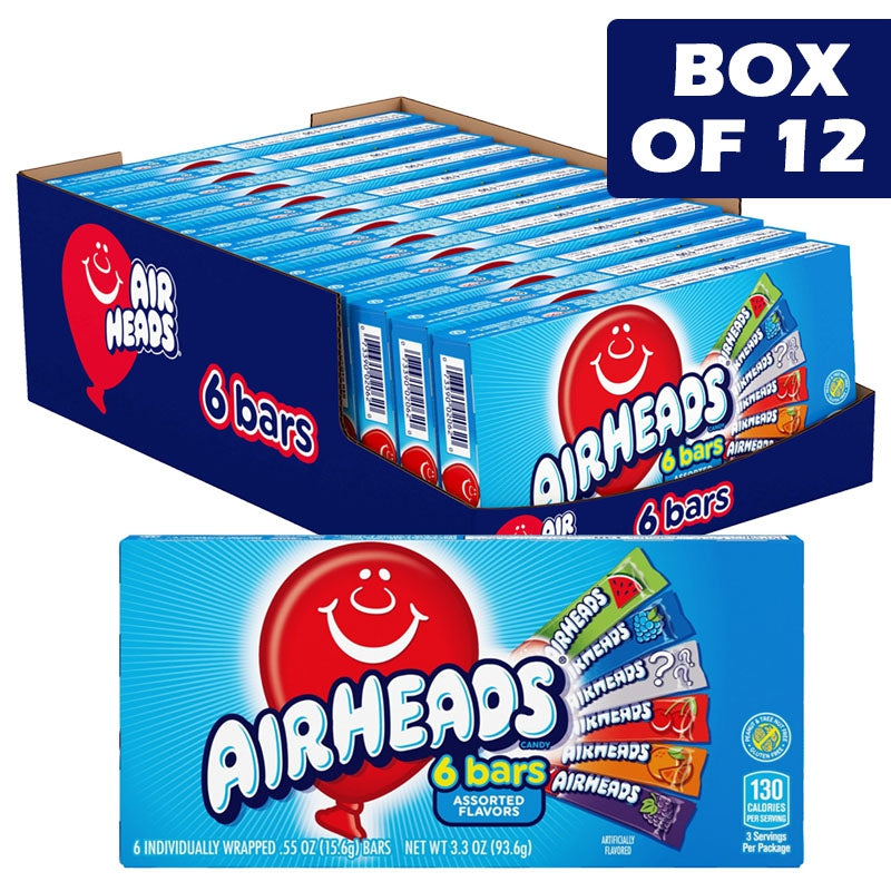 Airhead Assorted Fruit Flavour Movie Theater Box 93g 