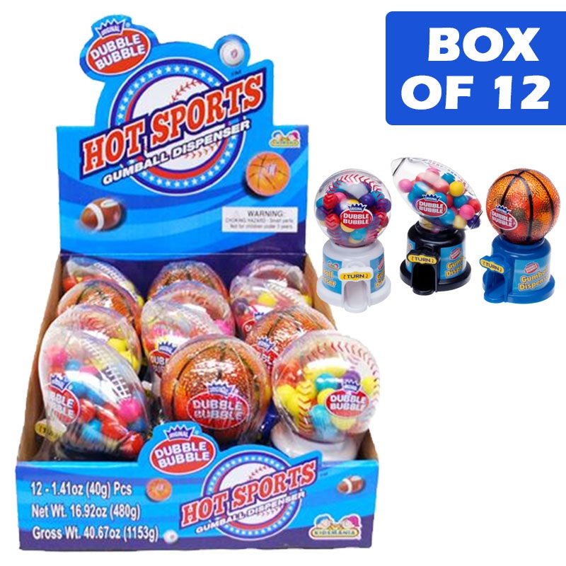 Double Bubble Sports Gumball Machine