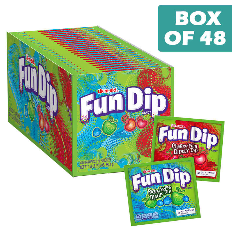 Lik-m-aid Fundip 12g (48 pieces)