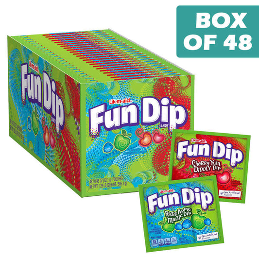 Lik-m-aid Fundip 12g (48 pieces)