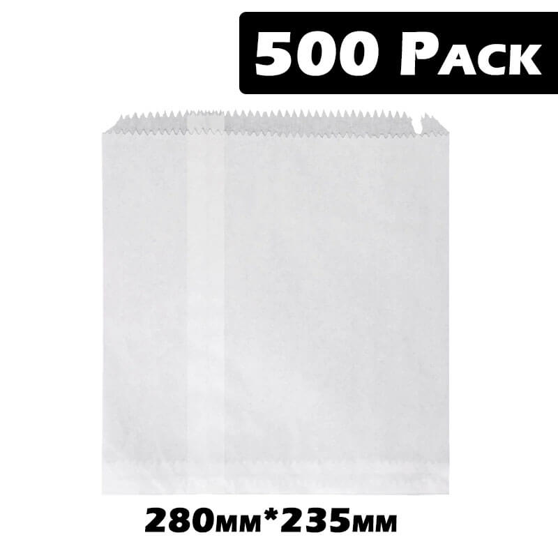 4f White Bags (500 Pack)