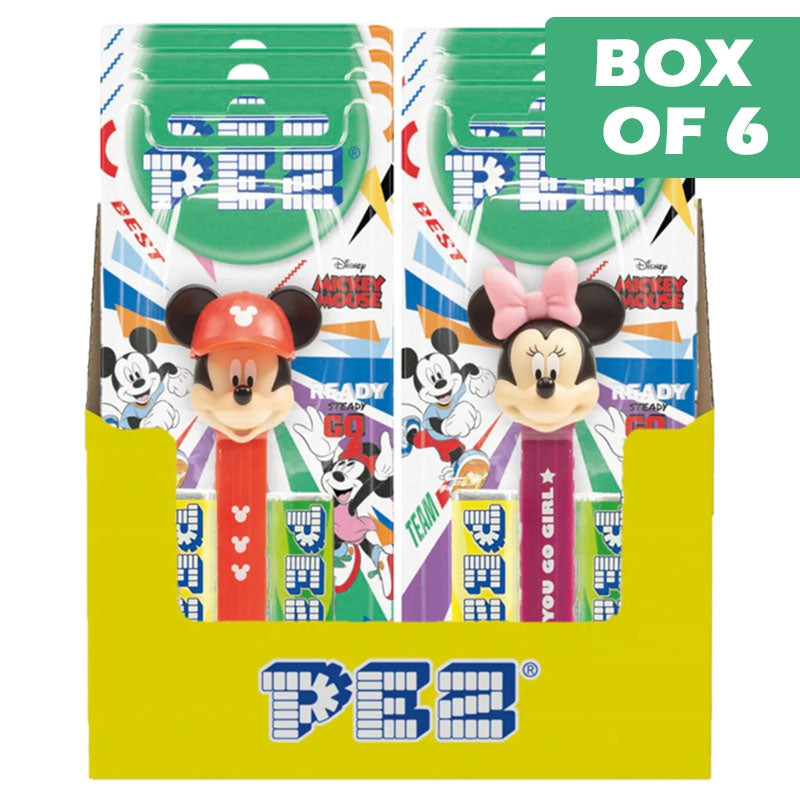 Aussie Pez Team Mickey & Minnie Mouse