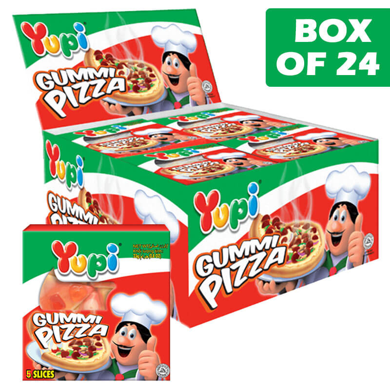 Yupi Gummy Pizza 23g (24 Pack)