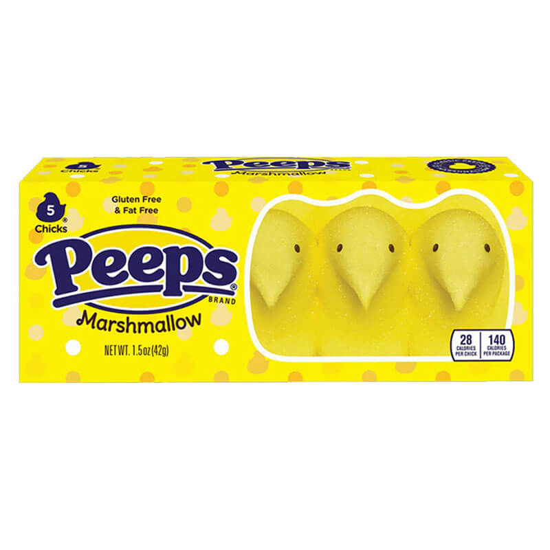 Peeps Yellow Chick (5 Pieces)
