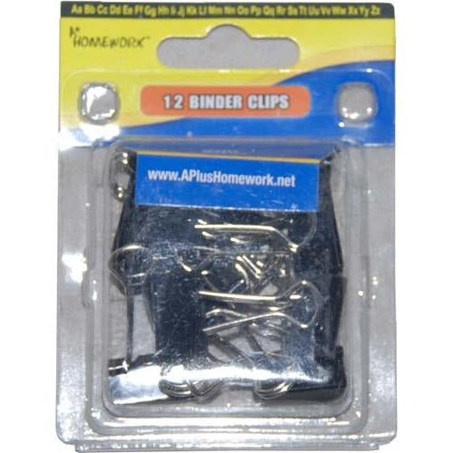 Binder Clips 12 Pack