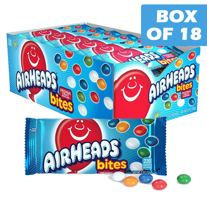 Airhead Bites Original Fruit 57g (18 Pack)