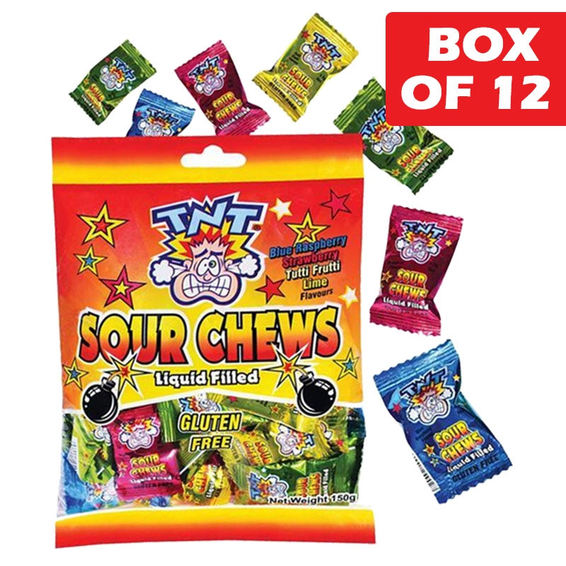 Tnt Sour Chews Bag 150g