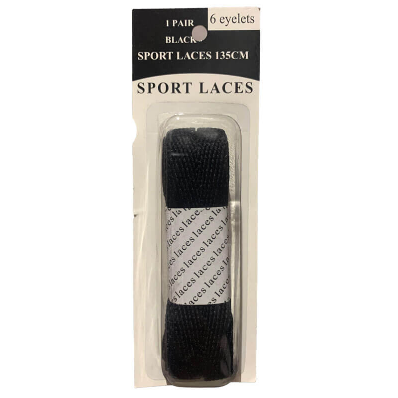 Shoe Laces Black 135cm