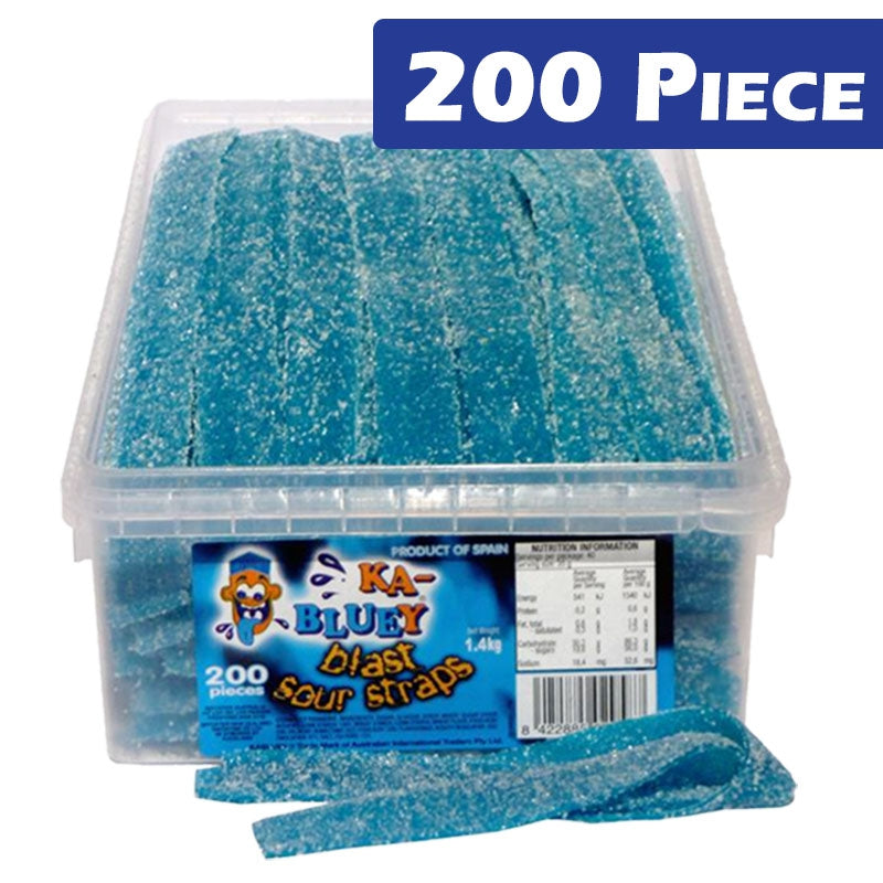 Ka Bluey Sour Straps (200 Pieces)