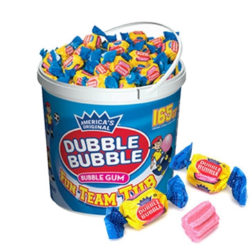 Dubble Bubble Team Tub (165 Pieces)