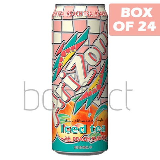 Arizona Half Half Peach 680ml