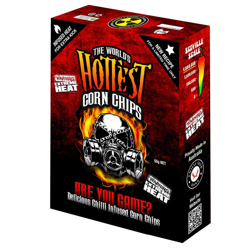 World's Hottest Corn Chips 