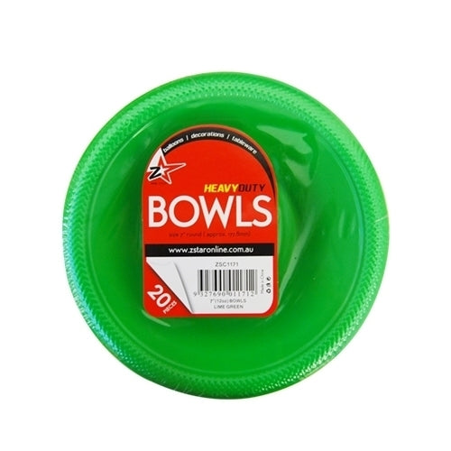 Plastic Bowl Assorted 12oz (20 Pieces)