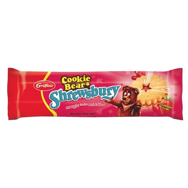 Griffin Cookie Bear Shrewsbury 195g