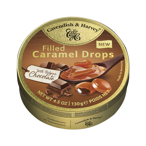 Cavendish & Harvey Caramel Choc Drops 130g