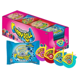 Push Pop Gummy Roll 