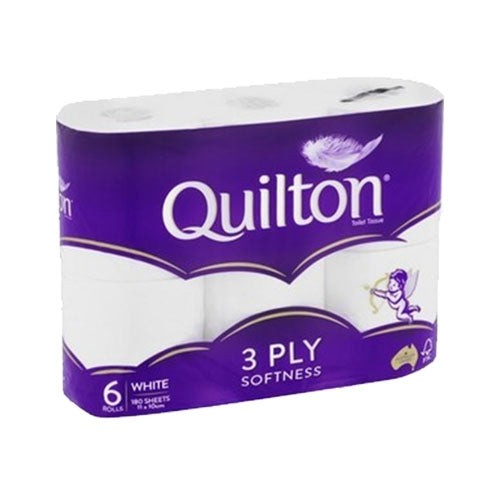 Quilton 3ply Toilet Paper 4 pack