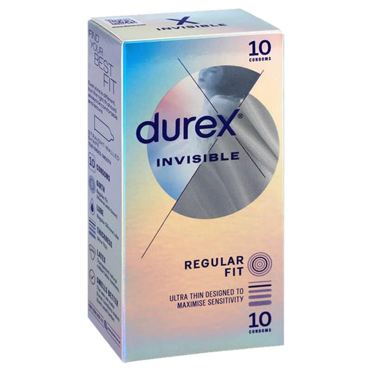 Durex Condom Invisable (10 Pack)